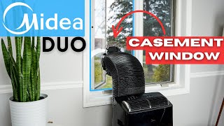 Midea Duo Casement Window Kit  How to vent a Portable AC