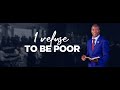 I refuse to be poor sunday with apostle t  pastor c vutabwashe helpersday