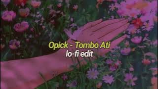 Opick - Tombo Ati (Lofi Version) (For Late Night)