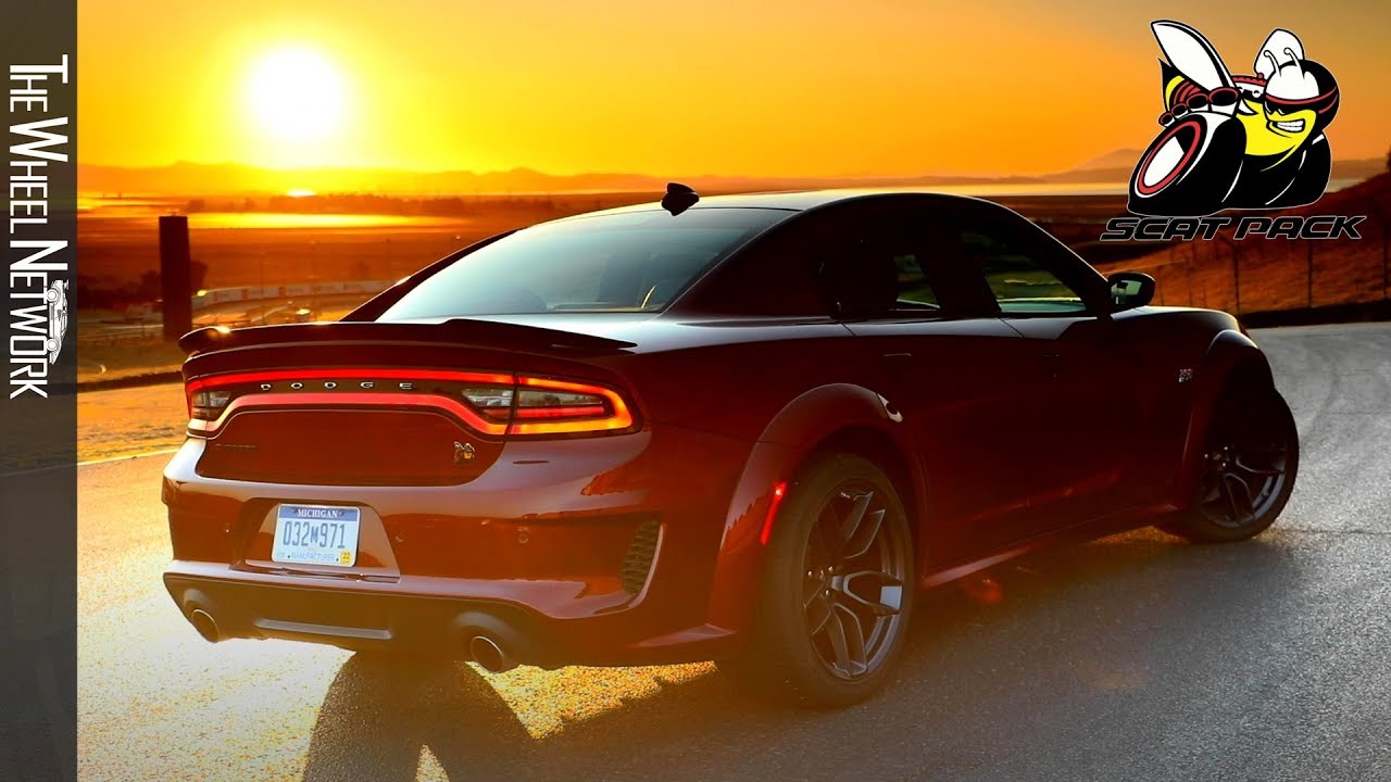 2020 Dodge Charger Scat Pack Widebody Octane Red Exterior Interior