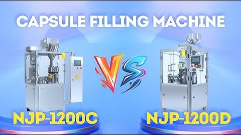 🌟【Pharmaceutical Machinery Competition】NJP-1200C vs NJP-1200D🌟