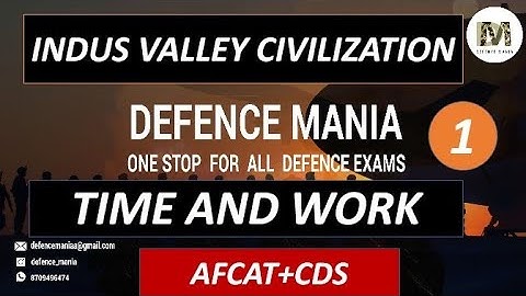 Time and Work | Class-1 | Afcat 2 2019 preparation