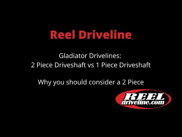DRIVESHAFT UPGRADE FOR OFF ROADING! JE REEL is the real deal