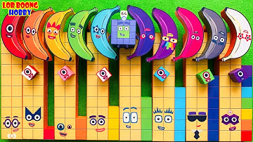 Meet Numberblocks NEW 64 Puzzle Tetris Shape| ASMR chirping of birds