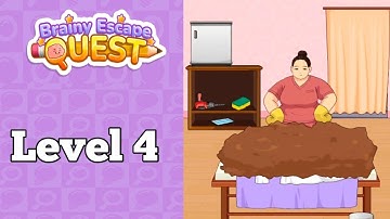 Brainy Escape Quest Level 4 Solution Walkthrough