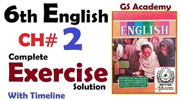Exercise Solution Complete, Lesson 2,Surrounded by Trash, class 6 english, ptb,6th english