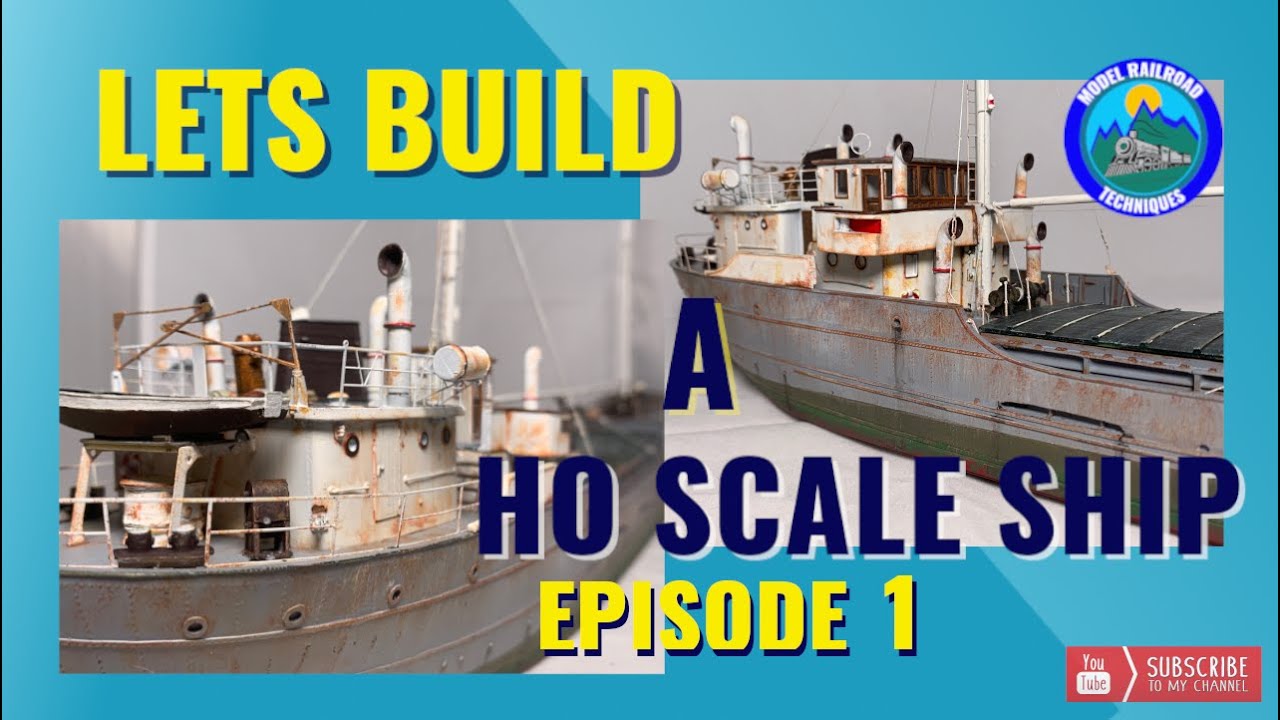 Lets Model a HO Scale Coaster-Episode 1 