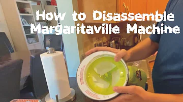 How to Disassemble and Clean the Margaritaville Machine - Margaritaville Frozen Concoction Maker