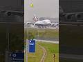  emirates airbus a380800 landing at los angeles int airportshorts fyp aircraft airbusa380