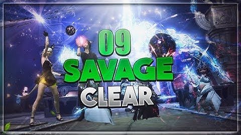 【FFXIV】Alphascape V1.0 Savage Clear (O9S) ~ Scholar PoV