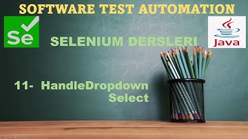 Dropdown  - Select  (HandleDropdown) == Selenium 11