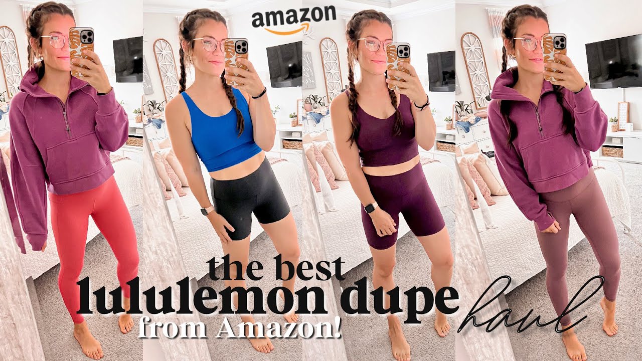 THE BEST LULULEMON-INSPIRED LEGGINGS ON ! 🤩 Try On Haul