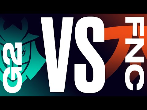 G2 vs. FNC - Playoffs Round 3 | LEC Summer Split | G2 Esports vs. Fnatic | Game 3 (2021)