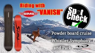 【Simsのパウダーボードでゲレンデ全部滑ります！】Spot Check 2019 : Whistler Symphony and Park with Powder Board
