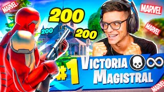 MI PRIMERA VICTORIA TEMPORADA 4 - FORTNITE x MARVEL