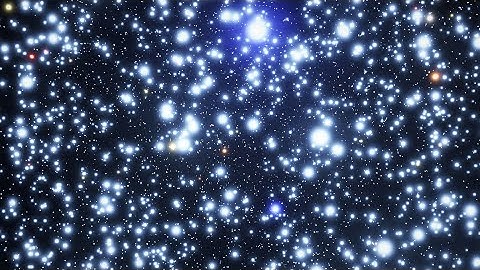 Unreal Engine Aposfera Space: 100.000 Star Systems Cluster Real Time Performance Test