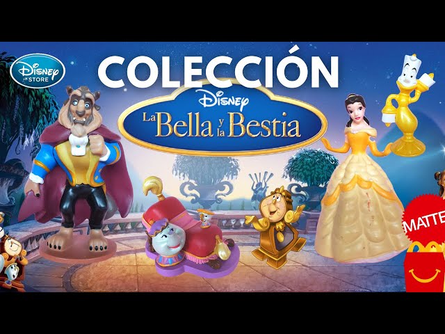 La Bella y la Bestia - Colección Figuras Disney 🌹 