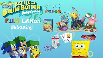 SpongeBobSonic10 Unboxing SpongeBob BFBB Rehydrated F U N Edition