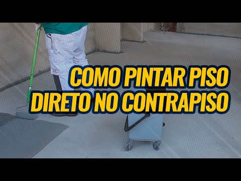 Vídeo: O concreto pode ser pintado depois de selado?