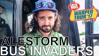 Alestorm - BUS INVADERS Ep. 1212 [Warped Edition 2017]