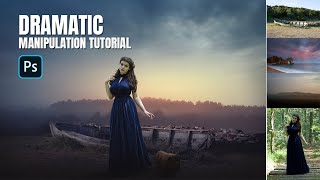 Dramatic Soft Light - Manipulation Tutorial - Old Boat/Photo Editing screenshot 2