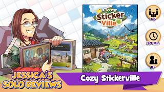 Jessica's Cozy Stickerville Solo Review