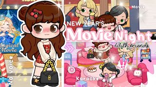 Movie night with friends 🎥🗓️ | Game world roleplay|@gameworld.lifestory 