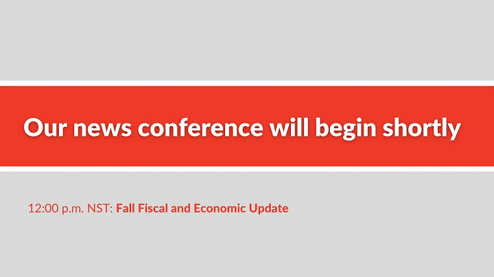 Fall Fiscal and Economic Update