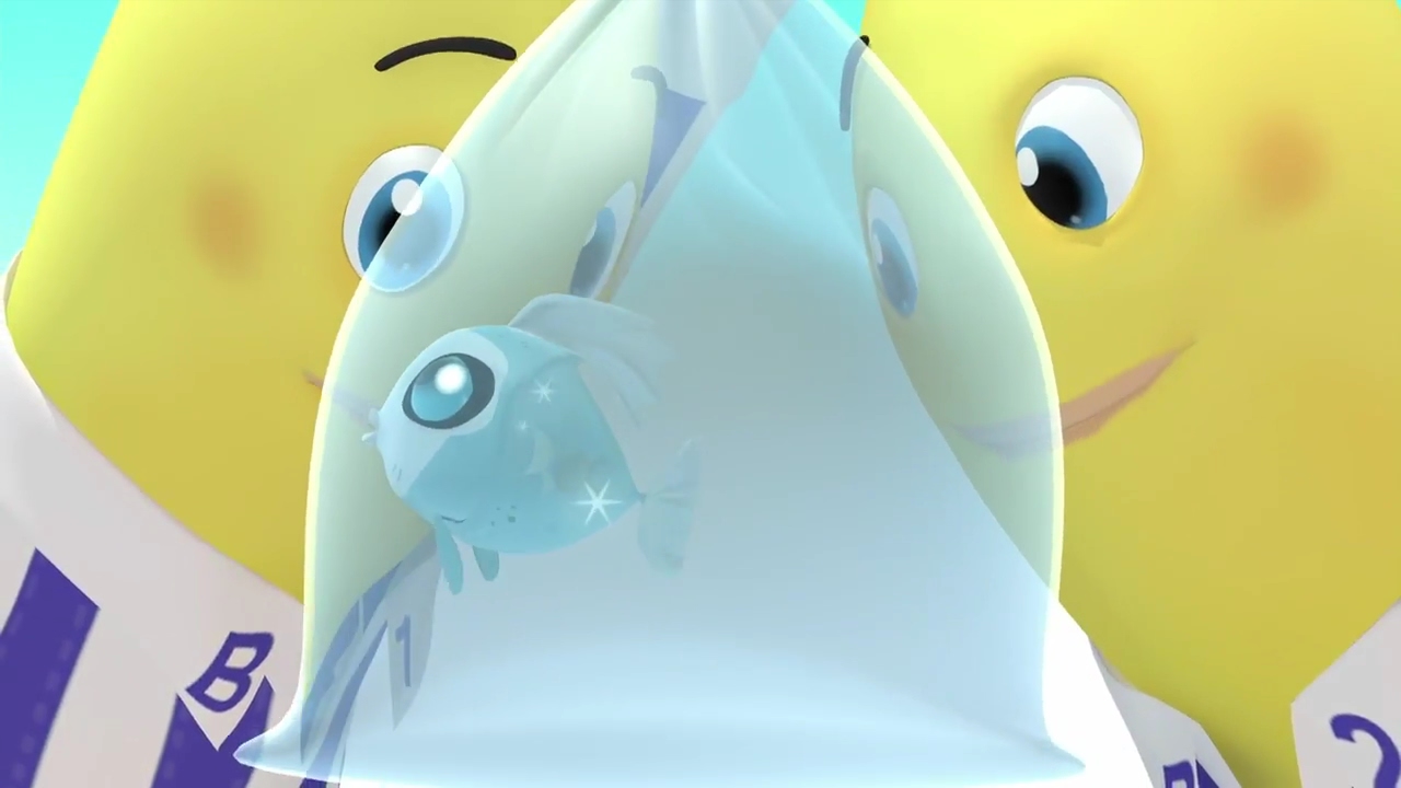 The Little Fish - Animated Episode - Bananas in Pyjamas Official
