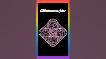 Mathematics Visualization Art #satisfying #adhd #asmr #vivaldi #trending #geometry #drawing