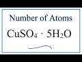 Chemical Composition of CuSO4·5H2O