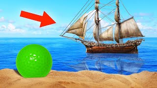 GOLF BATTLE WITH PIRATE SHIPS! (Golf It)