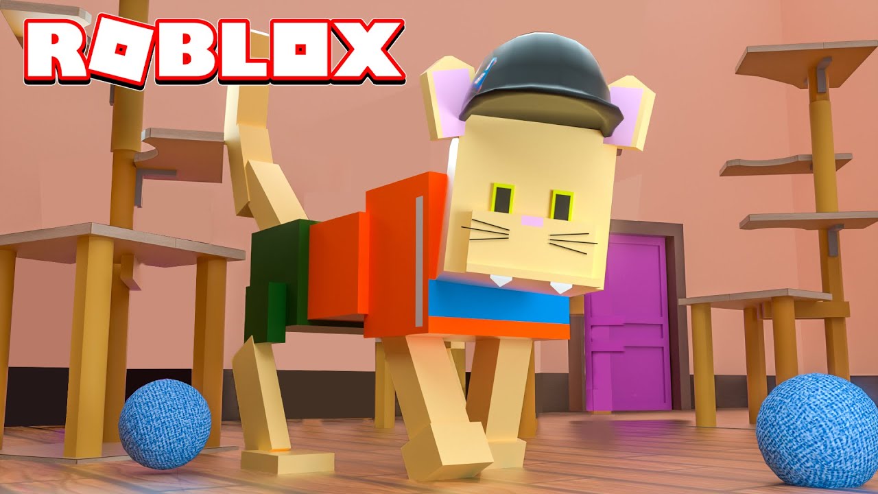 I'm a cat in roblox... - YouTube