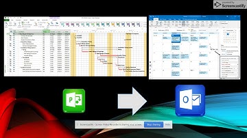 MS Project Integration with Outlook for Project Managers