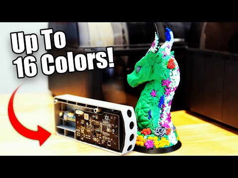 Game Changer For Multi Color 3d Printing (AMS)