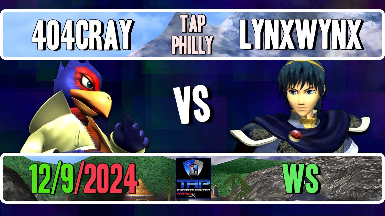 TAP Philly #33: 404Cray (Falco) Vs. lynxwynx (Marth) - WS
