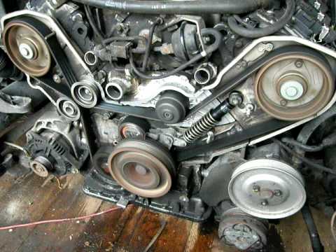 Audi A8 new timing belt - YouTube ford 2006 5 4 timing chain tensioners 