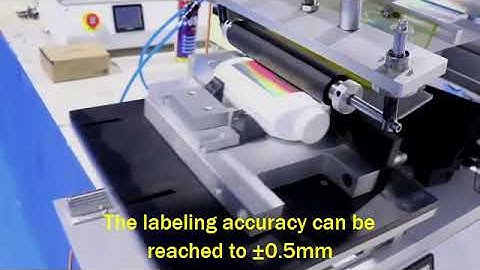 Semi-automatic Plane Roll Labeling Machine PST415