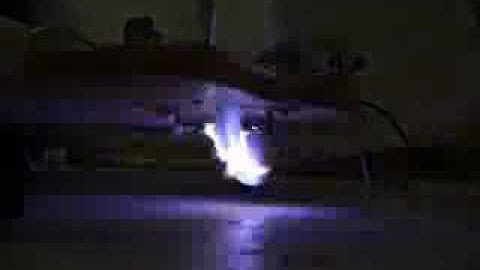 tesla coil RSG testing dark