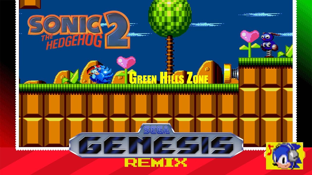 Sonic 2 (Master System) - Green Hills Zone (SEGA Genesis Remix) 