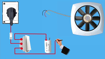 exhaust fan wiring diagram @AllGyanElectrical #shorts #lifehacks