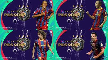 eFootball PES 2021 Mobile Patch 5.0.0 BARCELONA New screen saver.OBB