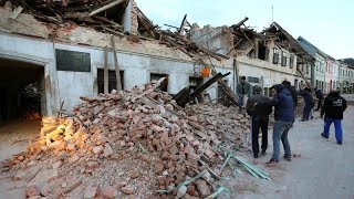 Un violent séisme fait plusieurs morts en Croatie