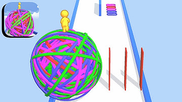 Rubber Ball ​- All Levels Gameplay Android,ios (Levels 35-36)