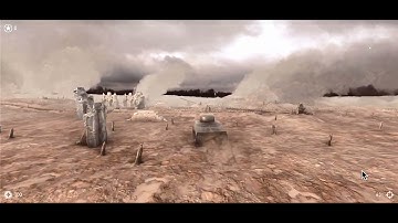 Testing Battle Tank Game with Post Processing in Unity 2020