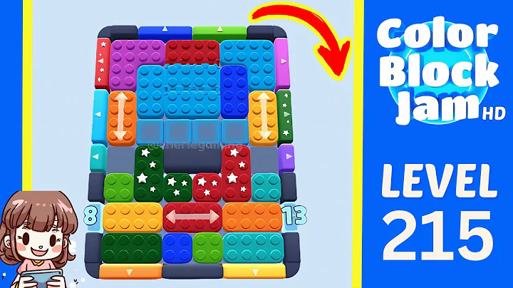 Color Block Jam Level 215 Solution Walkthrough