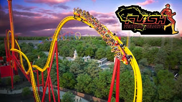Flash Vertical Velocity Official Animation! - Six Flags Great Adventure