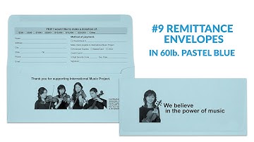 #9 Remittance Envelopes