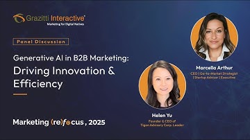 Panel Discussion: Generative AI in B2B Marketing: Driving Innovation & Efficiency