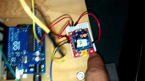 Xbee series 1 wireless Led control joystick.